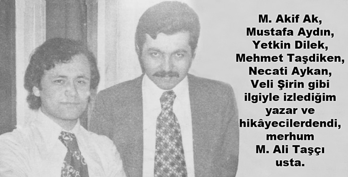 Durdu Şahin: Yazar ve Hikâyeci; Mehmet Ali Taşçı