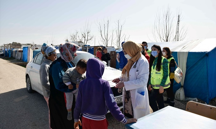 Adana'da tarım işçilerine sağlık taraması yapıldı