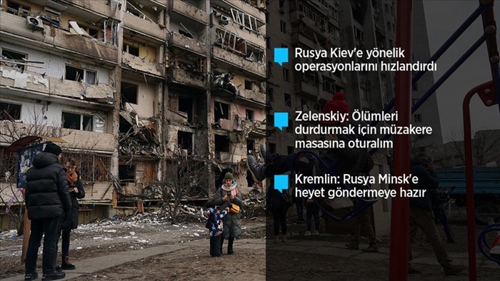 Rusya'nın Ukrayna'ya askeri müdahalesi 2. gününde