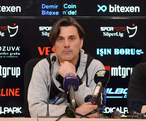 Montella: “Rakipler Adana Demirspor’dan korkuyor”