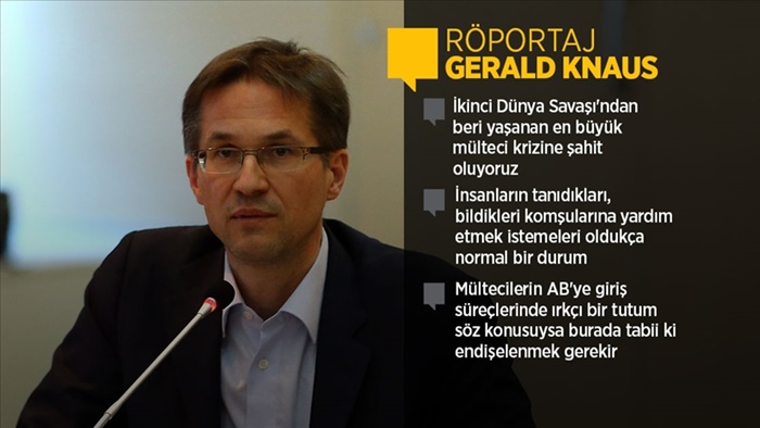 AB-Türkiye 18 Mart Mutabakatı'nın mimarı Gerald Knaus Ukrayna mülteci krizini değerlendirdi