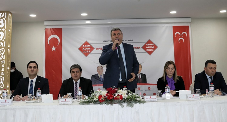 MHP Adana Milletvekili Varlı: "Sahalarda en fazla çalışan partiyiz"