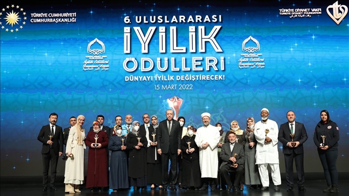 TDV Uluslararası İyilik Ödülleri sahiplerini buldu