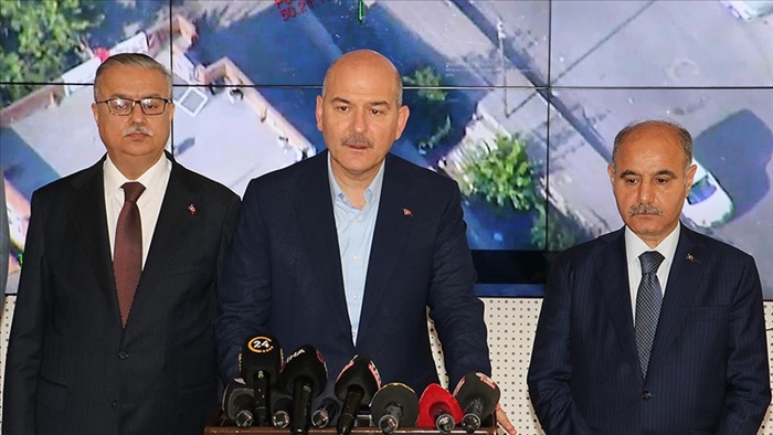 Bakan Soylu: Hatay'da düzenlenen "Kökünü Kurutma Operasyonu"yla 117 şüpheli yakalandı