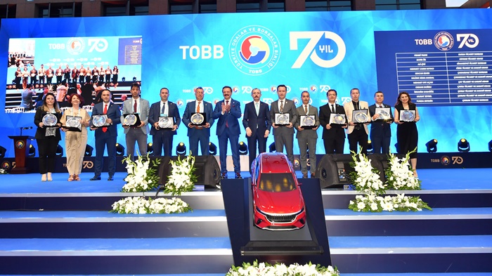 TOBB'un 70. Yıl Etkinliğine CTO'da Katılım Sağladı.