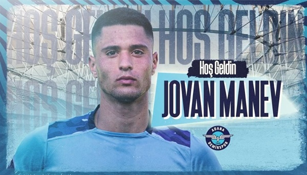 Adana Demirspor, Jovan Manev'i satın alma opsiyonuyla kiraladı