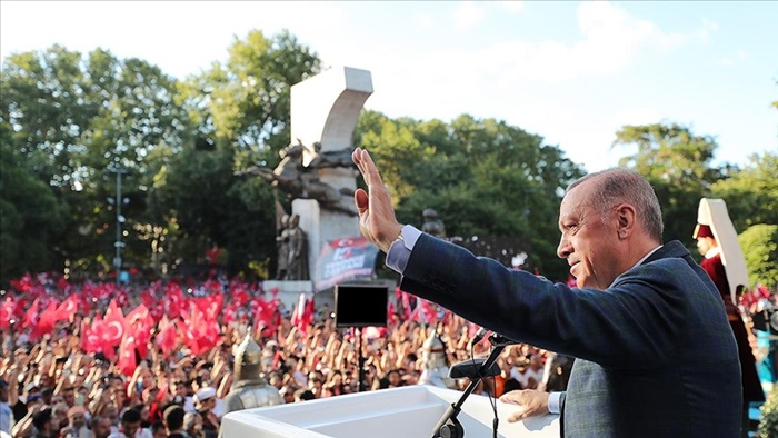 Cumhurbaşkanı Erdoğan: 15 Temmuz gecesi gördük ki son sözü top, tüfek değil iman belirler