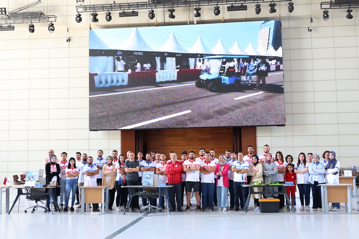 "TEKNOFEST Finalistleri için Uğurlama" başlıklı haber metni ektedir.