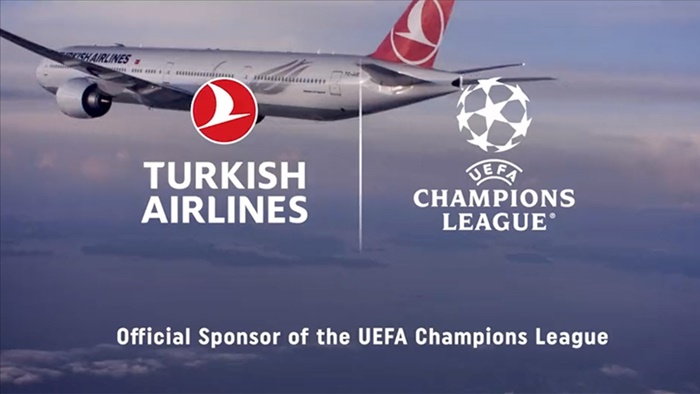 THY, UEFA Şampiyonlar Ligi'nin resmi sponsoru oldu