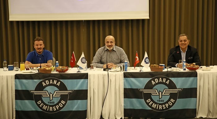 Adana Demirspor Başkanı Sancak, ligde ilk 5'e girmeyi hedefledik..