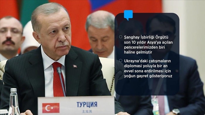 Cumhurbaşkanı Erdoğan: Amacımız bölgemizde ve ötesinde bir barış kuşağı tesis etmek