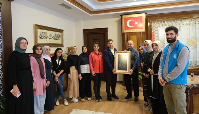 Adana Gençlik Hizmetleri Müdürü Mehmet Tosun'dan Müftü Taşcı'ya Ziyaret