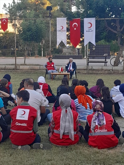 Türk Kızılay Genel Sekreteri Saygılı, Kozan'da Kızılay gönüllüleriyle buluştu