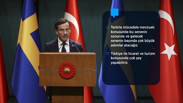 İsveç Başbakanı Kristersson: Türkiye'ye söz verdiğimiz taahhütleri yerine getireceğiz