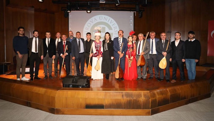 Türkiye’nin Halk Ozanları Çukurova Üniversitesinde Buluştu