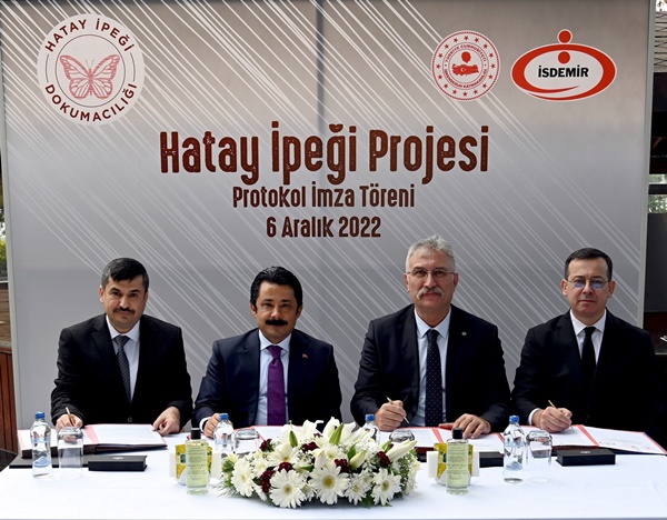 İsdemir Hatay İpeği’ne sahip çıkıyor