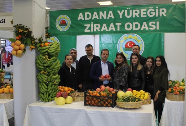 Yüreğir Ziraat Odası, Ankara’daki Adana Tanıtım Günleri'ne katıldı