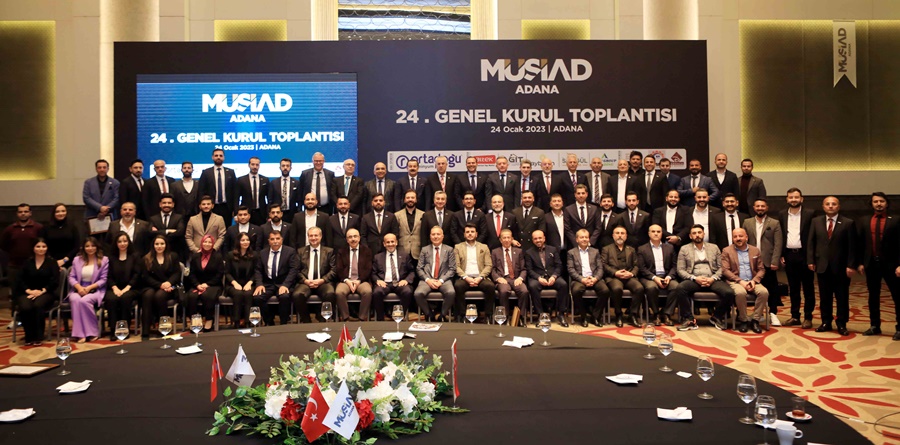 MÜSİAD Adana’da yeni Başkan Tekdemir oldu