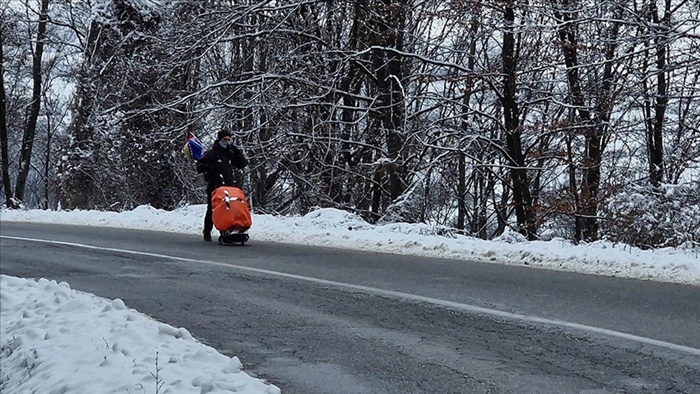 Boşnak hacı adayı Beganovic, Mekke'ye ulaşmak için 6 bin kilometreden fazla yol yürüyecek