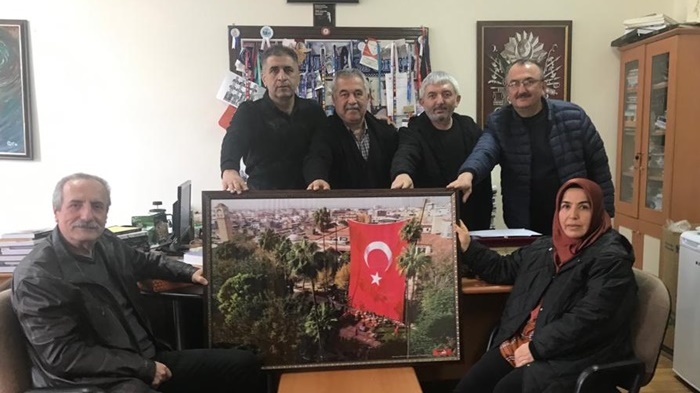 Mehmet Yürekli, Doç. Dr. Hakkı Çiftçi’yi ziyaret etti
