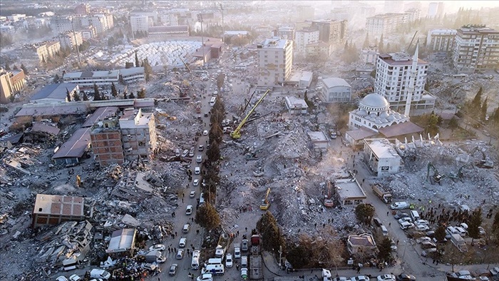 Kahramanmaraş merkezli depremlerden etkilenen ilçelerdeki ilk hasar tespit verileri açıklandı