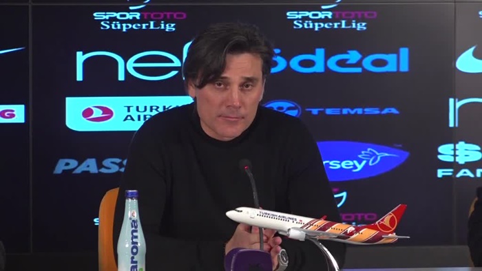 Montella: "İkinci yarıda özellikle 5-3 skor aldıktan sonra maçı yönetmeyi de başardık"