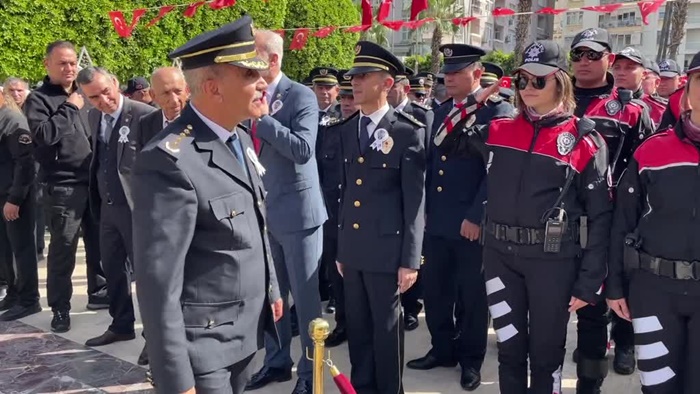 Adana İl Emniyet Müdürü Doğan İnci törende konuştu