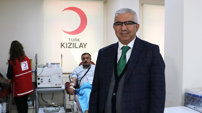 Türk Kızılayı Genel Sekreteri Saygılı: “Her dostumuz kan bağışlamalı”