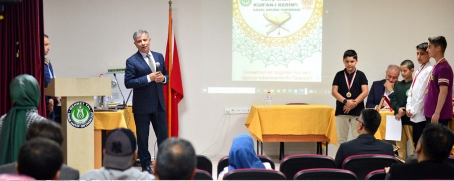 Kıvanç Anadolu İHL öğrencisi Başboğa, “Genç Sadâ Kur'an-ı Kerim'i Güzel Okuma” yarışma birincisi oldu.