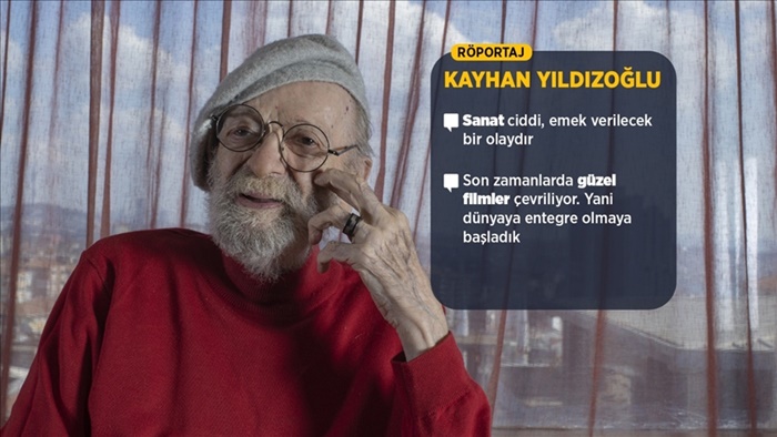 90 yaşındaki usta sanatçı Kayhan Yıldızoğlu: En büyük ödülüm, halkın bana verdiği sevgi