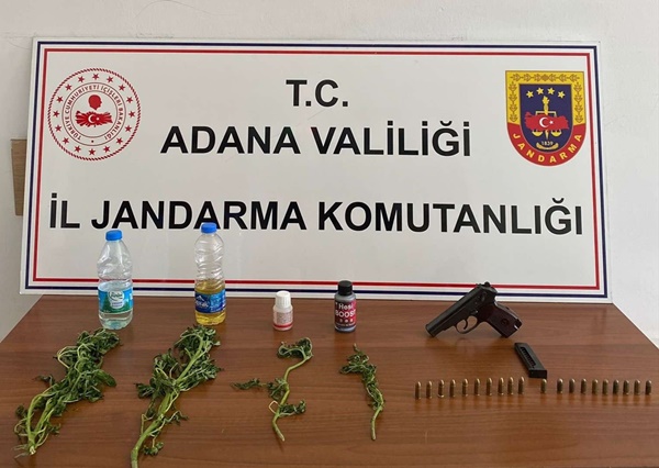 Adana'da jandarmanın "huzur ve güven" uygulamasında 27 gözaltı