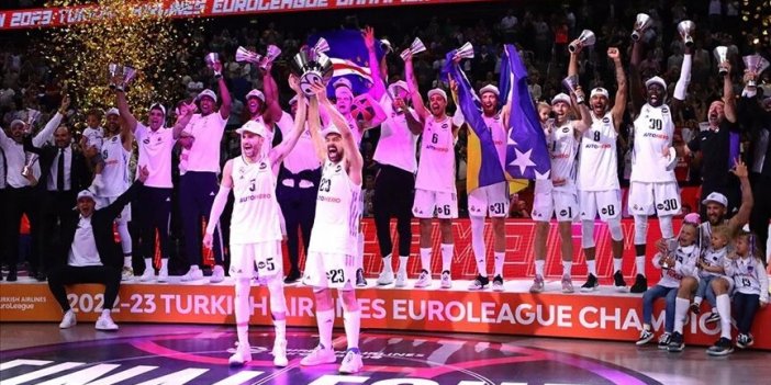 Basketbol THY Avrupa Ligi'nde şampiyon Real Madrid oldu