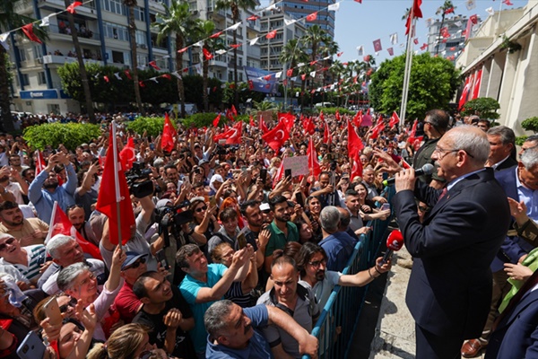 Cumhurbaşkanı adayı ve CHP Genel Başkanı Kılıçdaroğlu, Adana'da konuştu