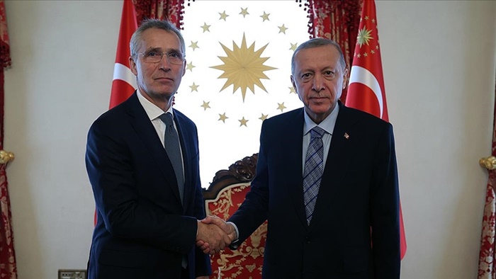 Cumhurbaşkanı Erdoğan, NATO Genel Sekreteri Stoltenberg'i kabul etti