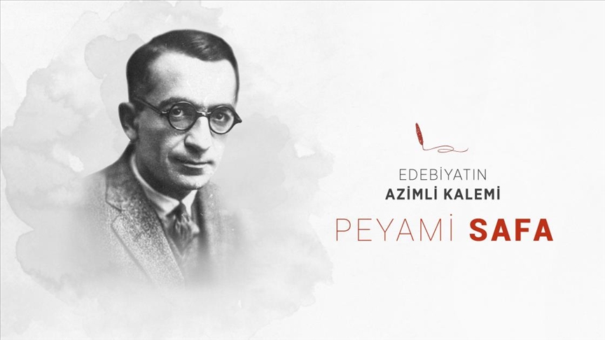 Edebiyatın azimli kalemi: Peyami Safa