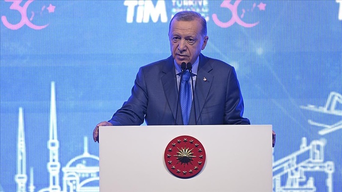 Cumhurbaşkanı Erdoğan: İhracatımızı bu yıl sonunda 265 milyar dolara ulaştırmak istiyoruz