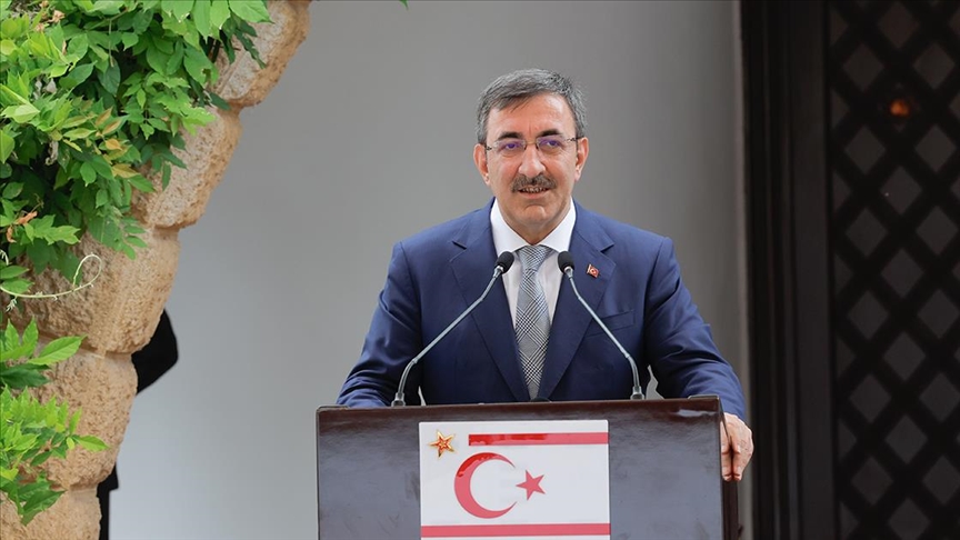 Cumhurbaşkanı Yardımcısı Yılmaz: Kıbrıs Türkü, Türkiye Yüzyılı'nda ambargoları yıkacak, dünyaya açılacaktır