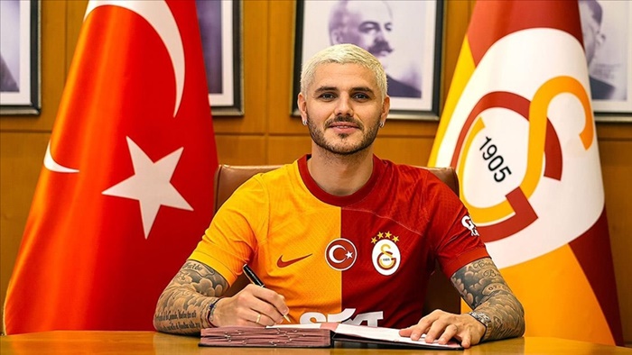 Galatasaray, Icardi ile 3 yıllık anlaşma sağlandığını açıkladı