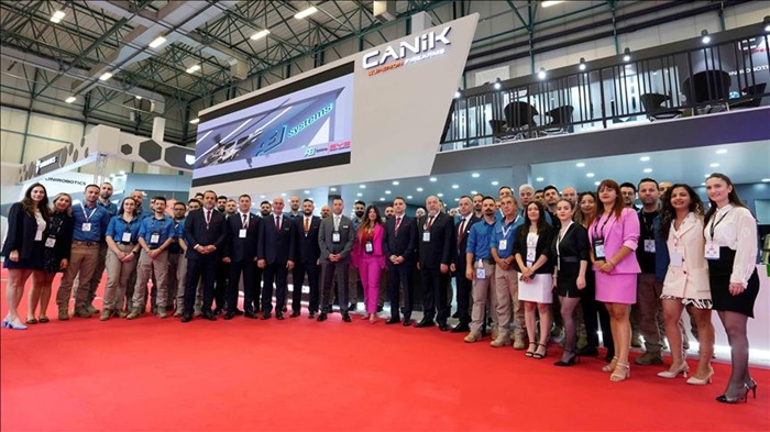 CANiK, IDEF’23’te 40 ülkeden 25 binden fazla ziyaretçiyi ağırladı