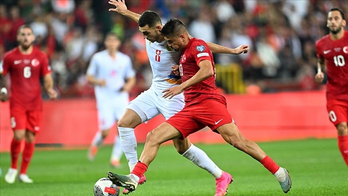 Türkiye sahasında Ermenistan ile 1-1 berabere kaldı.