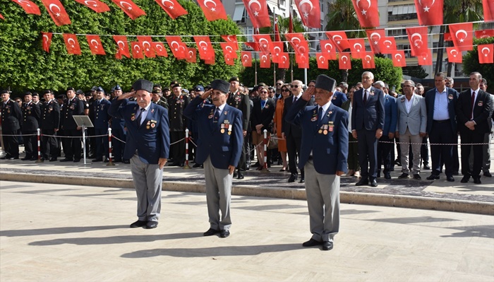 Adana, Mersin, Hatay ve Osmaniye'de Gaziler Günü kutlandı