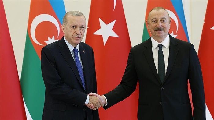 Cumhurbaşkanı Erdoğan, Azerbaycan Cumhurbaşkanı Aliyev ile telefonda görüştü