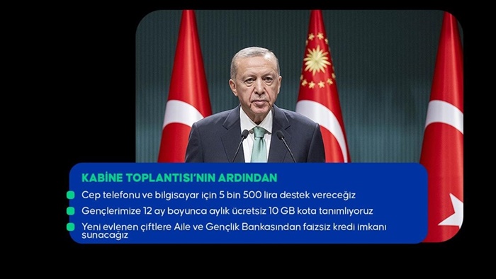 Cumhurbaşkanı Erdoğan’dan gençlere destek müjdesi