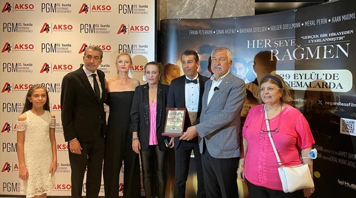 "Her Şeye Rağmen" filminin galası Adana'da yapıldı