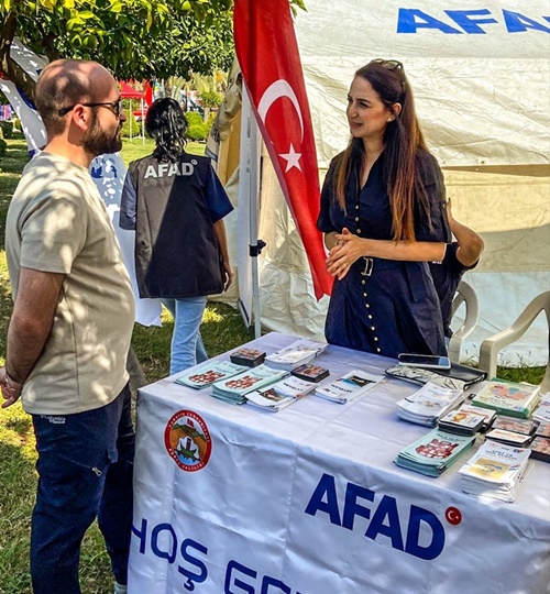 AFAD ekipleri, Uluslararası Adana Lezzet Festivali'nde çalışmalarını anlattı