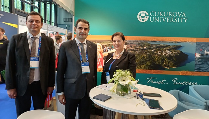 Çukurova Üniversitesi EAIE2023 Fuarında