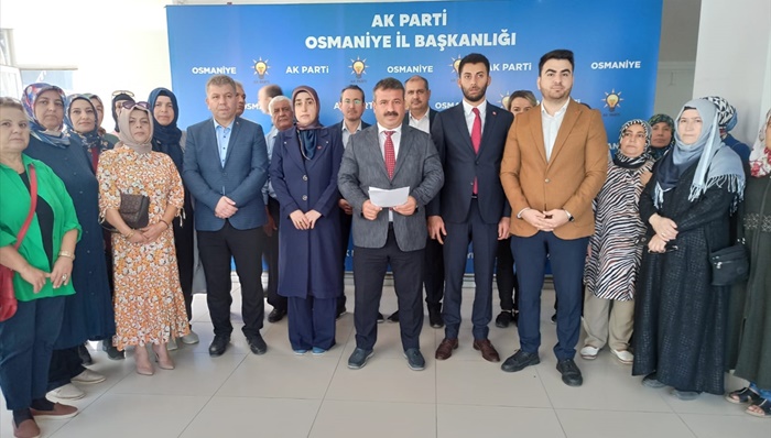 AK Parti teşkilatlarından İsrail'in Gazze Şeridi'ne yönelik saldırılarına tepki