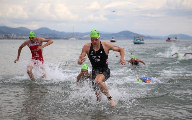 Alanya Triatlon Yarışları sona erdi