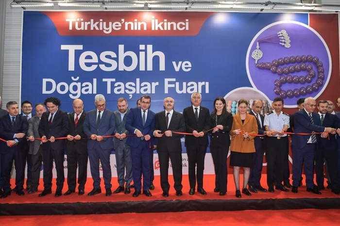 2.Tesbih Ve Doğal Taşlar Fuarı Büyük İlgi Gördü