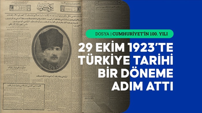 Cumhuriyet'in ilanı 100 yıl önce ulusal basında coşkuyla yankılandı